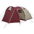 Rglvn Three Person Extended-Vestibule Tunnel Tent Burgundy Stone - Product view